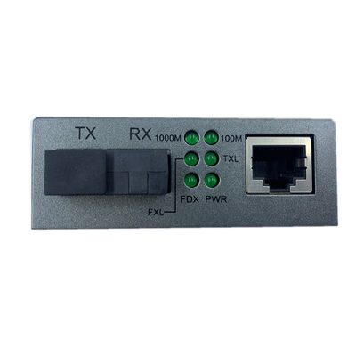 Rj45コンバーターへの単信光ファイバケーブル1310nm TX 1550nm RX