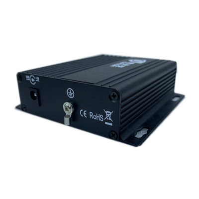 40kmのモニタリング システムのための単一モード512MHZビデオ可聴周波データ繊維媒体のコンバーター