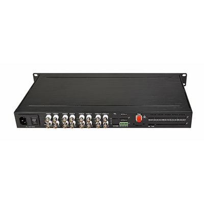 1080P 4K AHD CVI TVI 16chビデオ デジタルの光学コンバーター1Uの棚