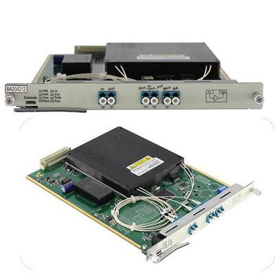 品質  Erbium-Doped Fiber Amplifier EDFA Device Optical Signal Booster 1U Rack-Mount Chassis System 工場