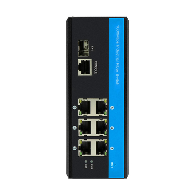 管理されたギガビットイーサネットスイッチ 2.5G ファイバーディンレール DC12V サポート CLI SNMP ERPS