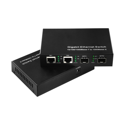 ギガビット商用イーサネットスイッチ 4ポート Sfp 光ファイバー 無管理DC5V