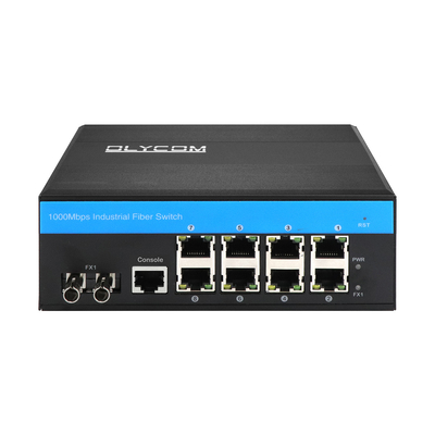 8ポートライトL3管理工業光ファイバースイッチPOE/POE+ギガビット 240Wベース