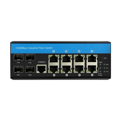 2.5Gライトレイヤ3リング管理エスネットスイッチ 12ポートERPS RSTPディンレール搭載
