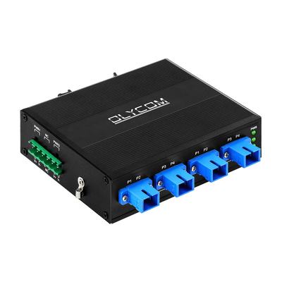 4 ポート オプティカルバイパス スイッチ SC/UPC コンネクタ SIMPLEX 1310/1550NM DC24V DIN 搭載