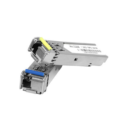 1.25G SFP モジュール シングルモード 1310nm/1550nm 20km シンプレックス オプティカルトランシーバー