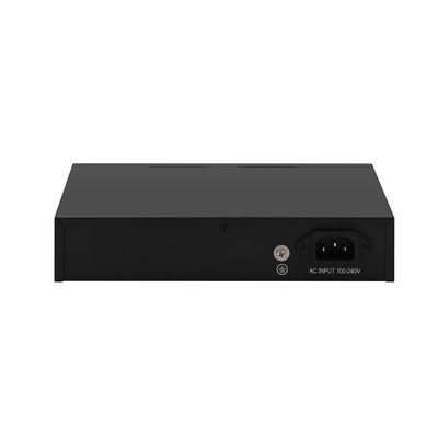8ポートPOE ギガビットファイバースイッチPOEウォッチドッグ 4 SFP/RJ45 アップリンクポート 120W