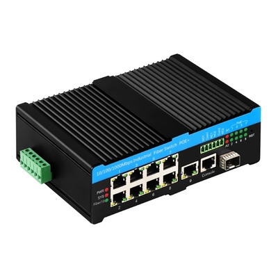 8 ポート ギガビット PoE マネージド スイッチ 802.3bt 90W 1 SFP/Copper Uplink 480W 予算