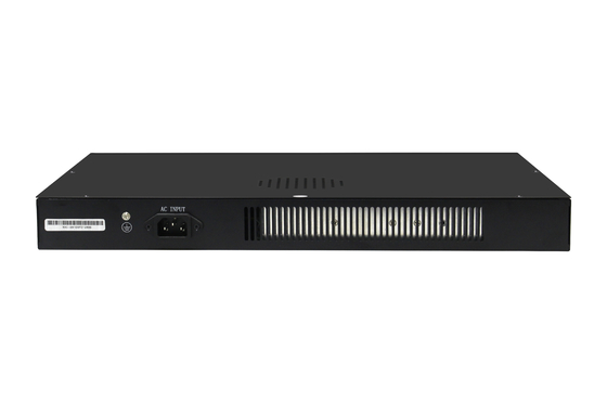 24 ポート PoE スイッチ ギガビットベース L2 L3 スマートマネージド 300W 予算 SFP アップリンク 1U ラック