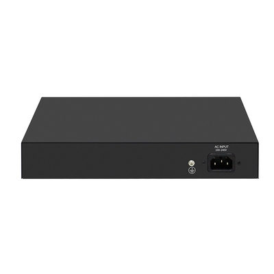 8 ポート PoE Vlan マネージド ギガビット ファイバー スイッチ リアルテックチップ 120W 予算 AC 入力