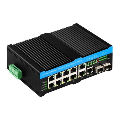 高効率のギガビットデータ転送のための産業管理POEスイッチ Supprot bt 90W
