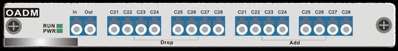CWDM/DWDM 再構成可能 OADM オプティカル アド・ドロップ マルチプレックスカード WDMシステム