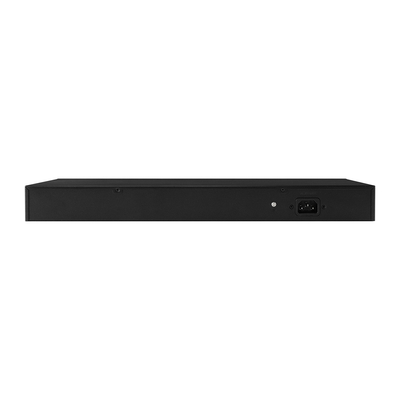 24ポートネットワーク 48V アクティブ PoE スイッチ 450W 2 RJ45 アップリンク ポート イーサネット sfp ファイバー スイッチ
