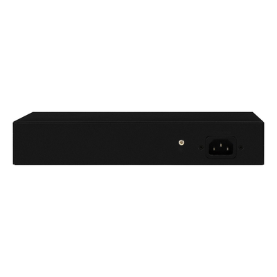 8 ポート ギガビット マネージド PoE スイッチ SFP 光ファイバー 120W 予算 AC 入力 リアルテックチップ