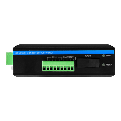 産業用シリアル RS232/RS485/RS422 光ファイバーモデム SM MM 光ファイバーモデム