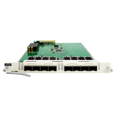 DWDM/CWDMトランスミッション 8*Sfp+ 10G OTUトランスポンダーカード Cバンド 50GHz 96波