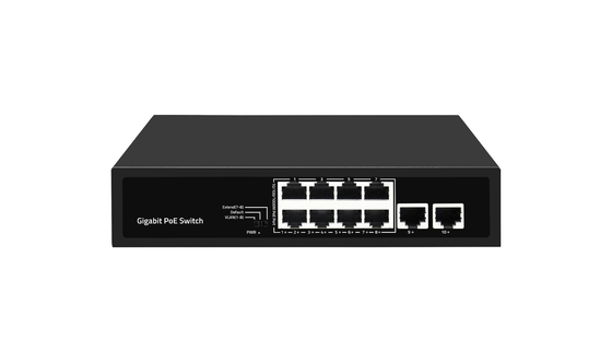8 ポート フル ギガビット PoE ネットワーク スイッチ サポート Vlan PoE 拡張 120W 予算