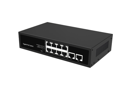8 ポート フル ギガビット PoE ネットワーク スイッチ サポート Vlan PoE 拡張 120W 予算