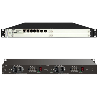 DWDM 1U シャーシシステム 4 枚のサービスカード NMS AWG OLP EDFA ホットスワップ可能