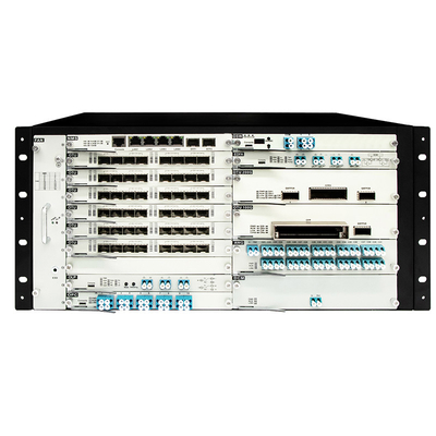 OTN DWDM 5U シャーシ 100G 200G 400G トランスミッション 双電源入力のための 20 サービス スロット
