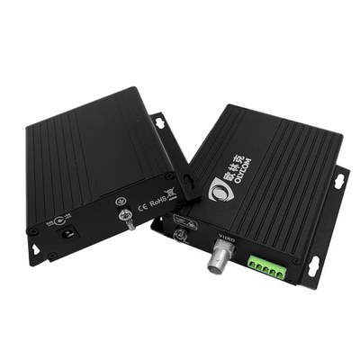 1チャネル アナログCCTVビデオ RS485 データファイバーメディア変換器 720P DC5V