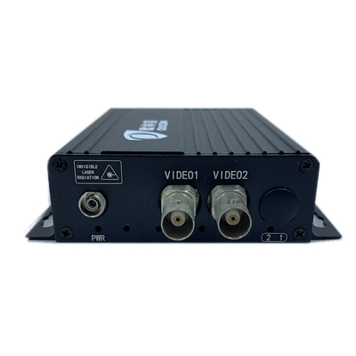 2ポート CCTV アナログビデオ 光ファイバー変換器 720P DC5V FC/SC/ST コネクタ