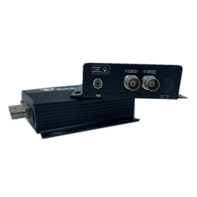 2ポート CCTV アナログビデオ 光ファイバー変換器 720P DC5V FC/SC/ST コネクタ