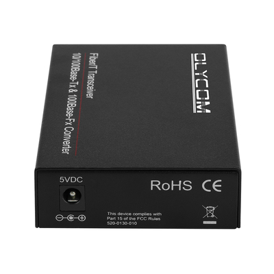 10/100/1000M シングルファイバーデュプレックスSCコネクタ 80KM ファイバーメディア変換器 光ファイバーからRJ45変換器