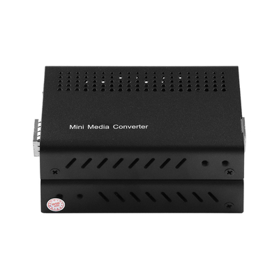 ミニ 10G メディア変換器 無管理 SFP+ 光ファイバーから 10GBベース-T ラックに搭載可能