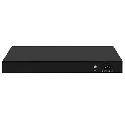 16ポート 2.5G イーサネットスイッチ 10G ファイバーアップリンク付き アンマネージド ファンレス AC電源