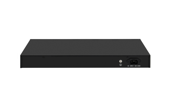 24 ポートネットワーク スイッチ 100M/1G/2.5G イーサネット 1G/2.5G/10G FAN で管理されていないファイバー