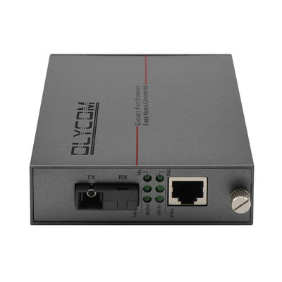 PoEメディアコンバータ LFPT Fast Ethernet シングルモードファイバー 30W 予算 DC48V 入力