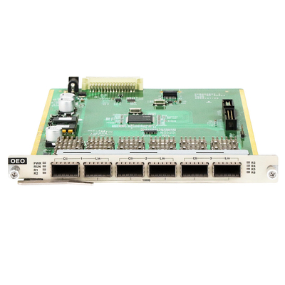 100G QSFP28 OEOトランスポーダー 3 イン 3 アウト マルチプレクシング 不一致 3R 再生