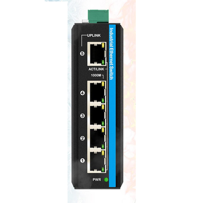 5 ポート ギガビット WEB マネージド スイッチ 100/1000M ネットワーク スイッチ RSTP 802.1Q サポート