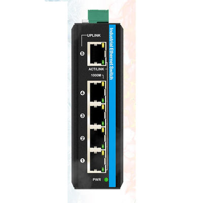 5 ポート ギガビット WEB マネージド スイッチ 100/1000M ネットワーク スイッチ RSTP 802.1Q IP40 CE