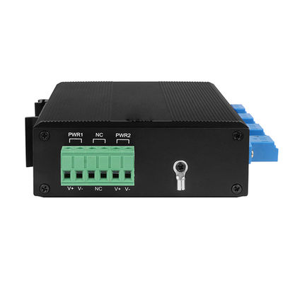 産業用光学バイパスユニット シングルモードLCコネクタ 12V 24V 48V Din CE