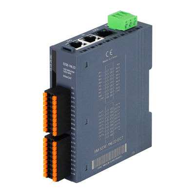 産業用 EtherCAT I/O スレーブモジュール 16 ポート 24V DC DIN レール デュアル RJ45 ポート IP20 定格