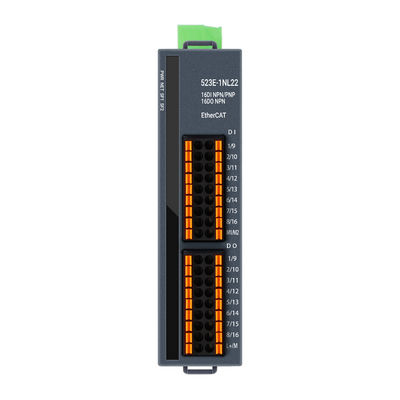 産業用 EtherCAT I/O スレーブモジュール 16 ポート 24V DC DIN レール デュアル RJ45 ポート IP20 定格