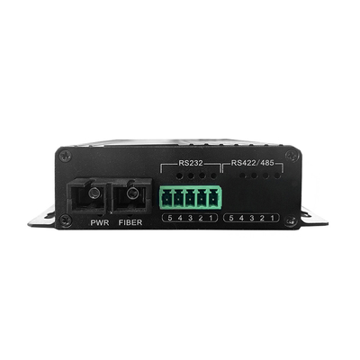 インダストリアル DIN-Rail RS485 RS422 RS485 ファイバーコンバーターへのシリアルデータ 光ファイバーモデム