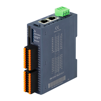 Din Rail I/O モジュール 100Mbit/s 2 RJ45 EtherCAT プロトコル PAL I/Oシステム 16DI 16DO PNP出力