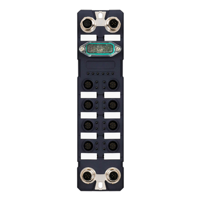 頑丈なIP67防水8ポート ギガビット産業イーサネットスイッチ マネージされたM12鉄道イーサネットスイッチ