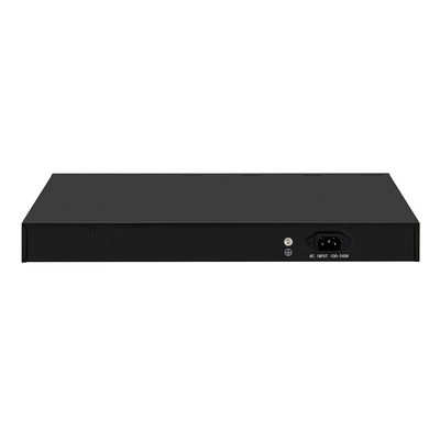 24 ポート 10G L3 マネージドファイバースイッチ 8 ギガビット コンボ SFP/RJ45 1U ラック 220V AC 入力