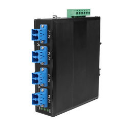 2*2B 産業用光学バイパススイッチ LC/SCコネクタ SM/MM DC24/48V入力