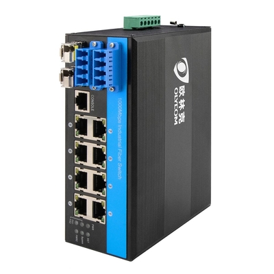 D2*2B 産業用ファイバーバイパススイッチ LCコネクタ SM MM 管理された光学バイパススイッチ