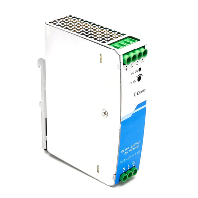 48V DIN鉄道産業用電源 1.6A 75W 76.8W CE UL 認証されたAC/DC入力