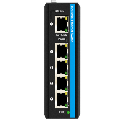 太陽光または電池駆動のPoEスイッチ 4ポート ギガビットネットワーク 双 12V/24V/48VDC 入力 CE