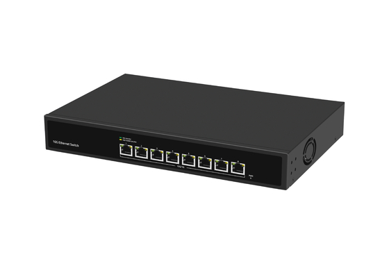 8 ポート 10G イーサネット スイッチ 8*10G イーサネット ポート サポート 100/1000M/2500M/5G/10G