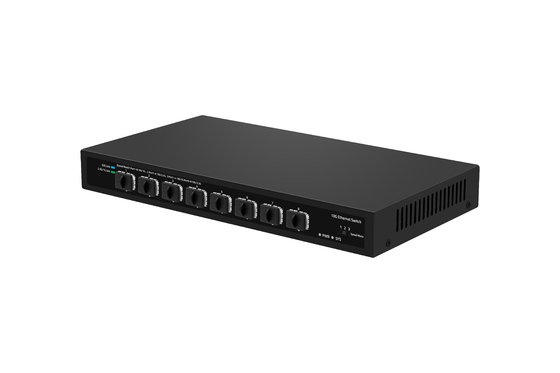10G SFP+ ファイバースイッチ 8*10G SFP+ ファイバーポート サポート 1.25G/2.5G/10G