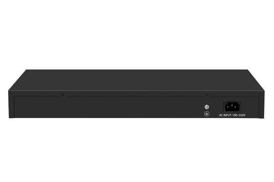 工場価格 10G スイッチ 24 ポート Ethernet ファイバー スイッチ デスクトップ L3 マネージド ネットワーク スイッチ AC100-240V 1U ラック