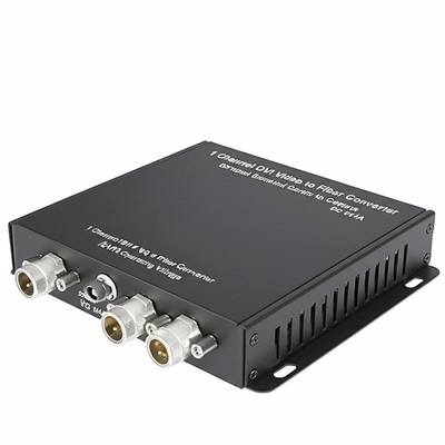 1チャネルDVIビデオからファイバーコンバーター 制御センターからカメラへのデータ転送 DC 5V1A 動作電圧